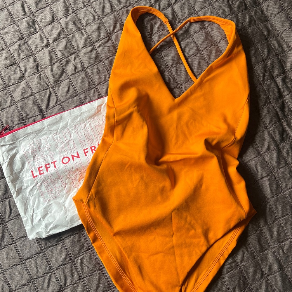 Left on Friday Weekender Suit in Marigold